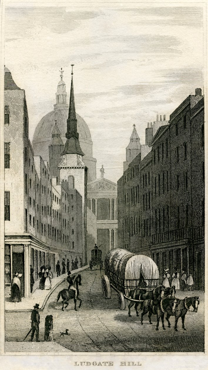 Ludgate Hill tekijältä Unbekannt