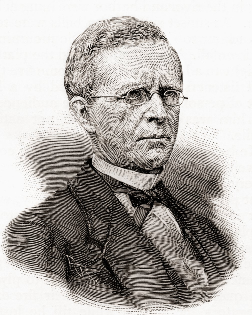 Lyman Trumbull, The Century Magazine, julkaistu 1887 (kaiverrus) tekijältä Unbekannter Künstler