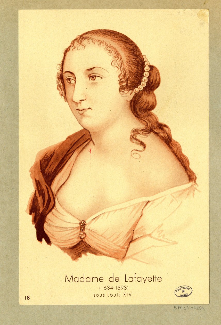 Madame de Lafayette tekijältä Unbekannter Künstler