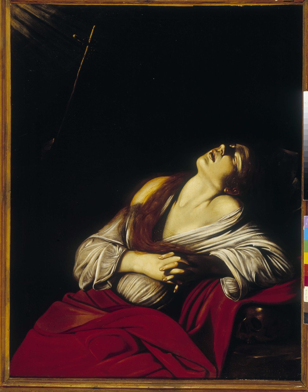 Madeleine ekstaasissa. Louis Finsonin (1578-1617) maalaus. Öljy kankaalle 1600-luvulla. Musee des beaux Arts - Palais Longchamp, Merseille. tekijältä Unbekannter Künstler