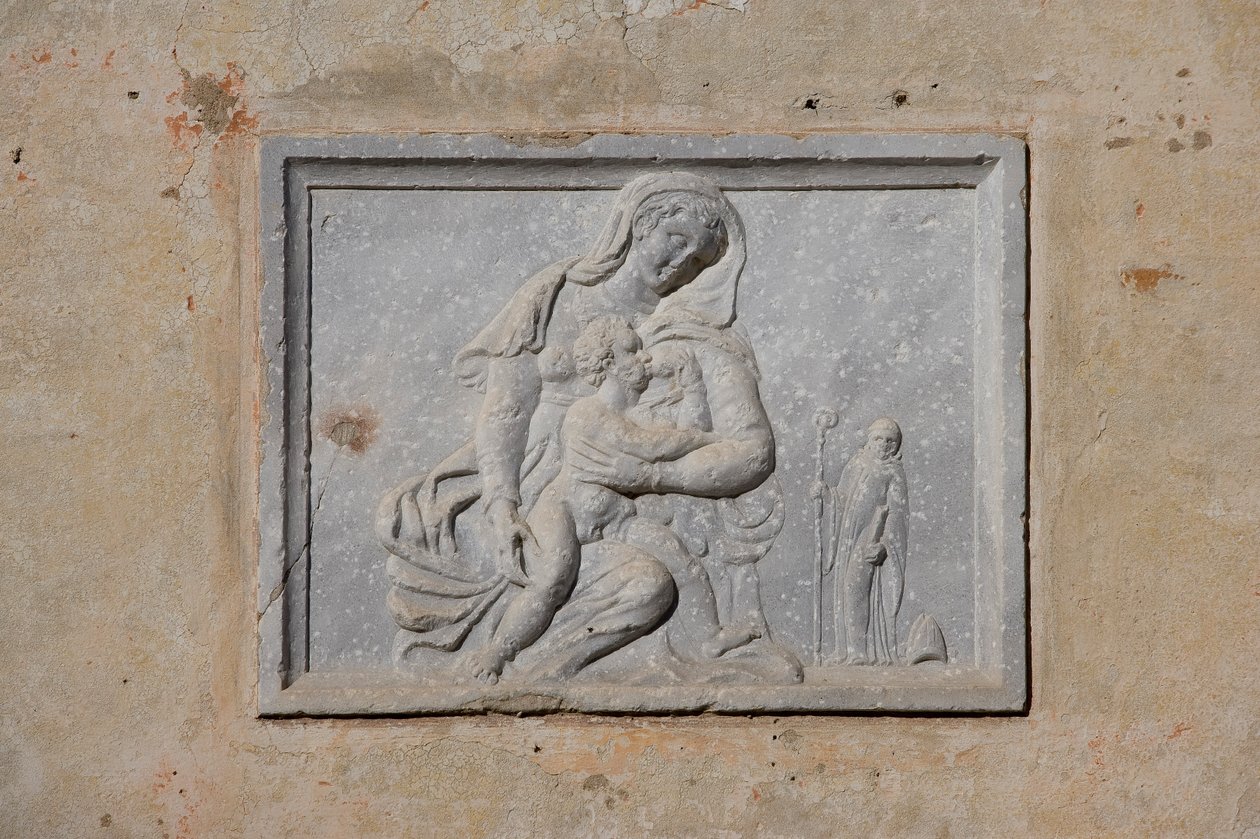 Madonna, Santa Maria del Peron luostari, Monastier, Veneto, Italia (kuva) tekijältä Nicolas Liez