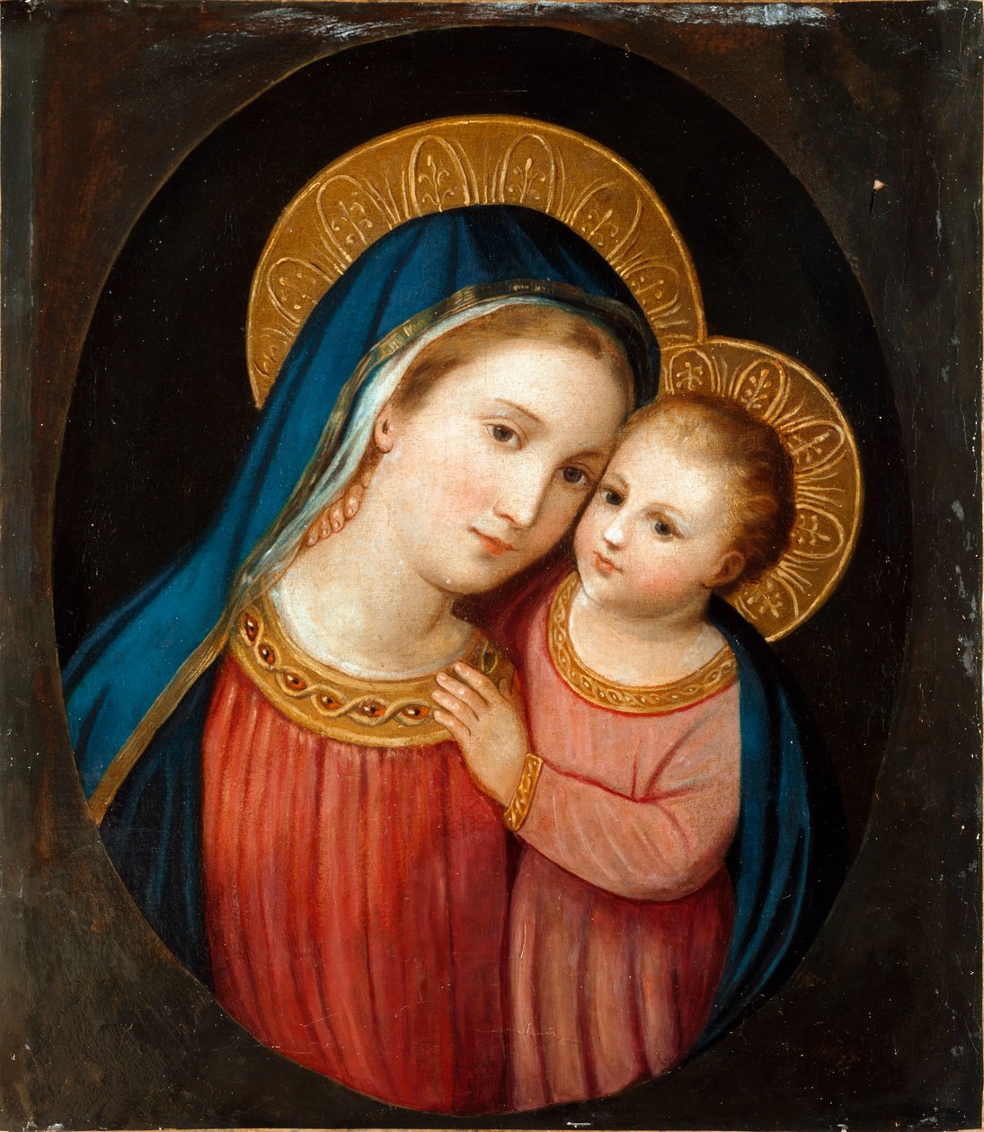 Hyvän neuvon Madonna Nimetön maalaus Torre del Greco, Madonna del Buon Consiglion kirkko tekijältä Unbekannter Künstler