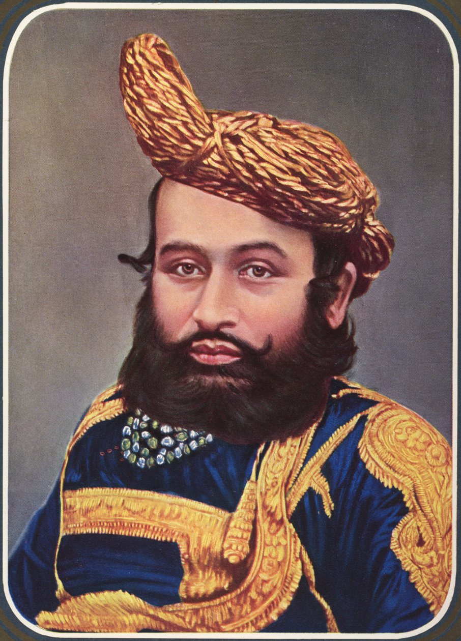 Mahabat Khan II ; 1851 - 1882 ; Junagadh ; Gujarat ; Intia ; Intia tekijältä Unbekannter Künstler