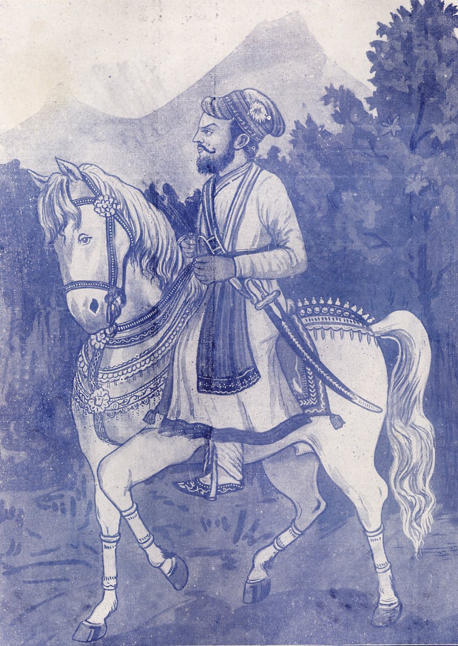 Mahabat Khan I; 1758 - 1774; Junagadh; Gujarat; Intia. tekijältä Unbekannter Künstler