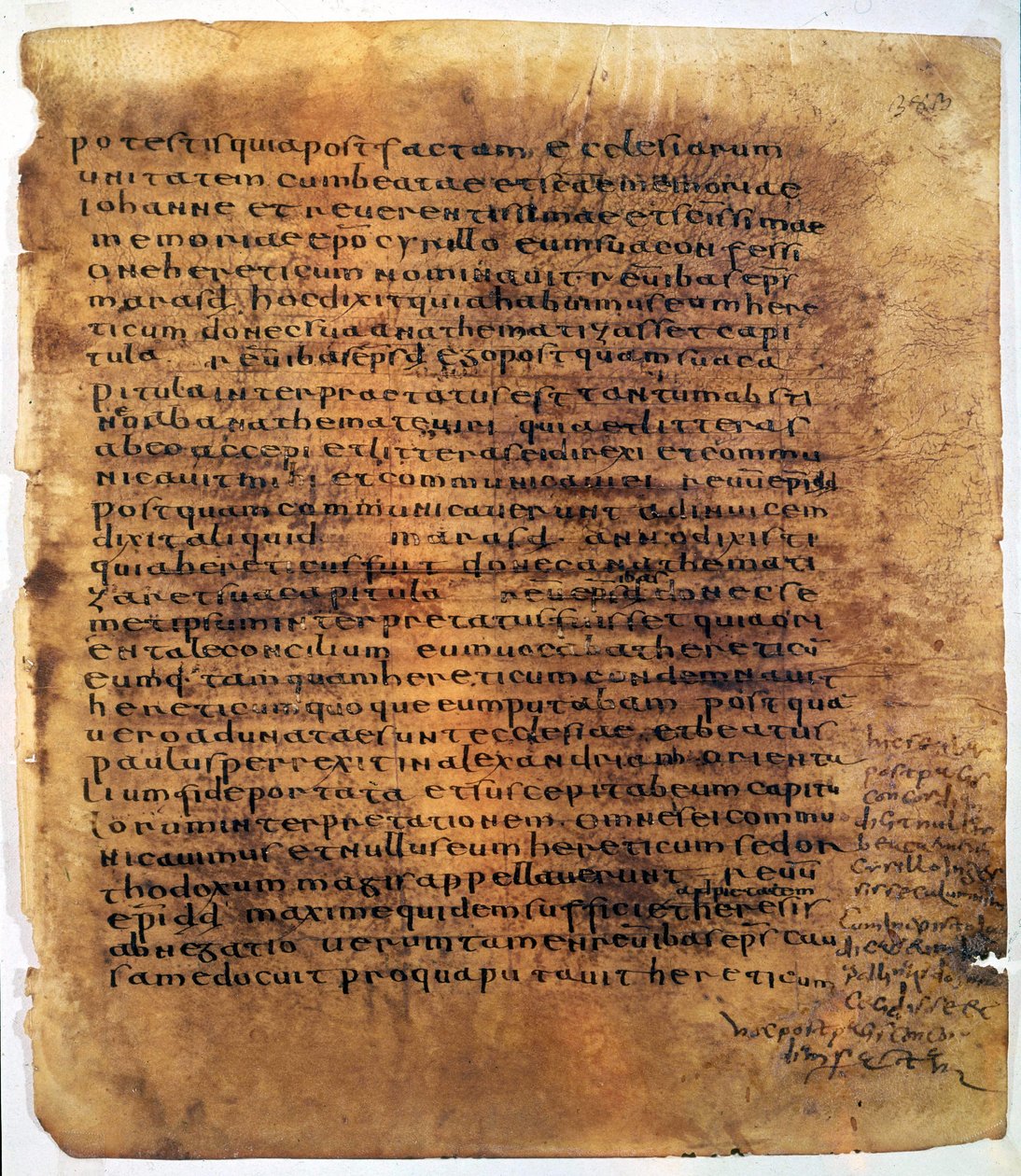 Käsikirjoituskäärö: palimpseste. tekijältä Unbekannter Künstler