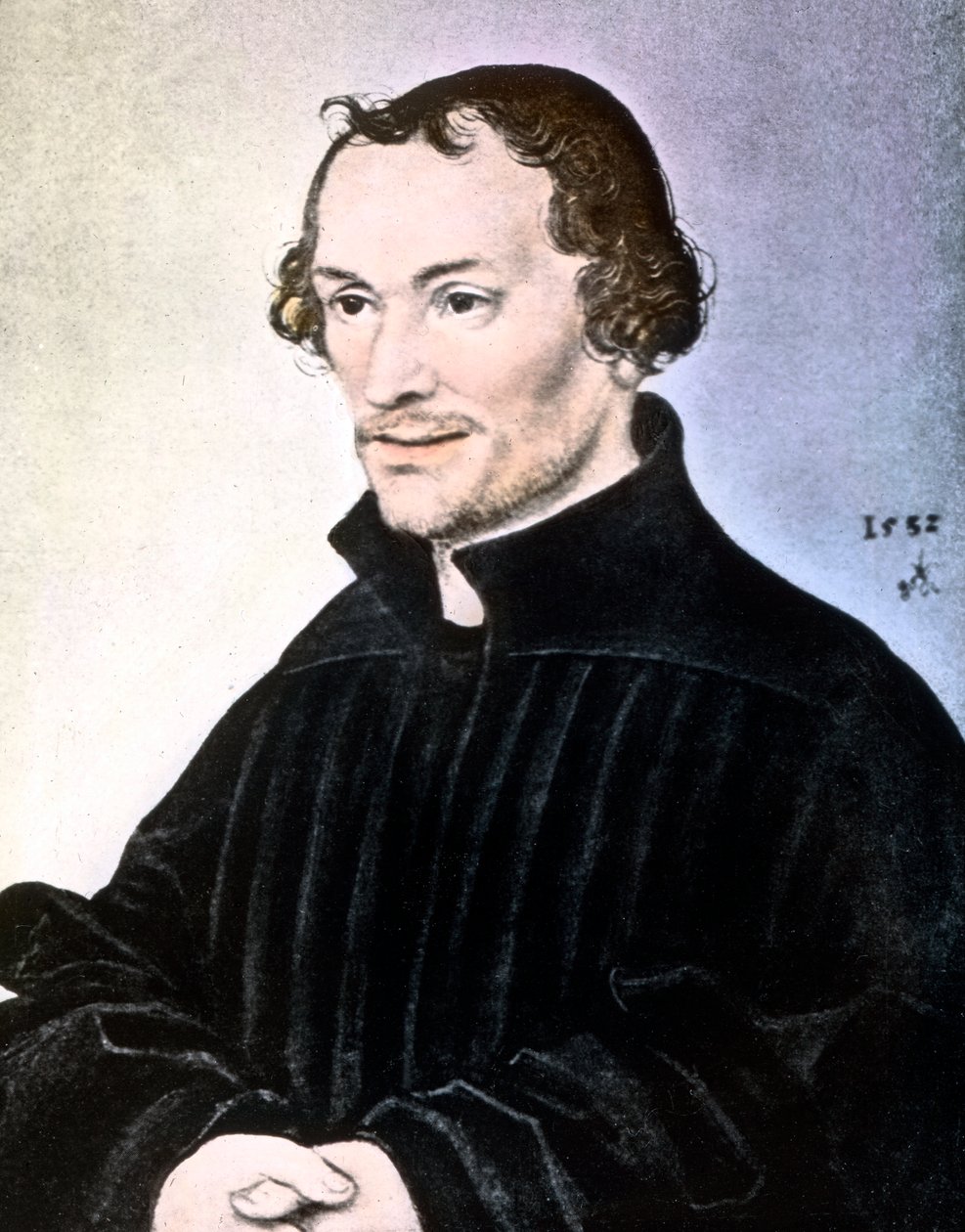 Martin Lutherin ystävä Philipp Melanchthon tekijältä Unbekannter Künstler