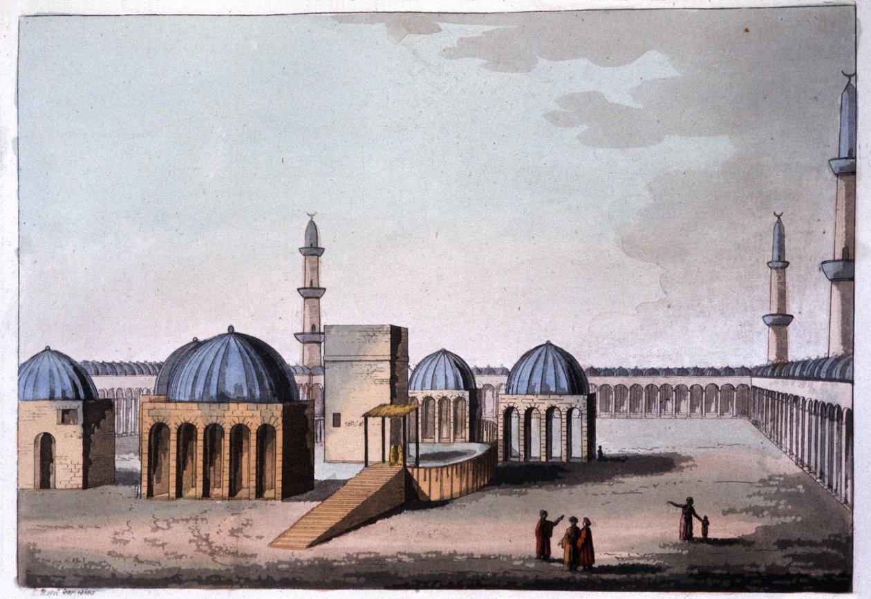 Mekka, noin 1810 (kaiverrus). tekijältä Unbekannter Künstler