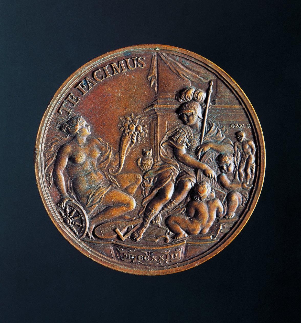 Doge Alvise III:n mitali Sebastiano Mocenigo (1662-1732) tekijältä Benjamin Baud
