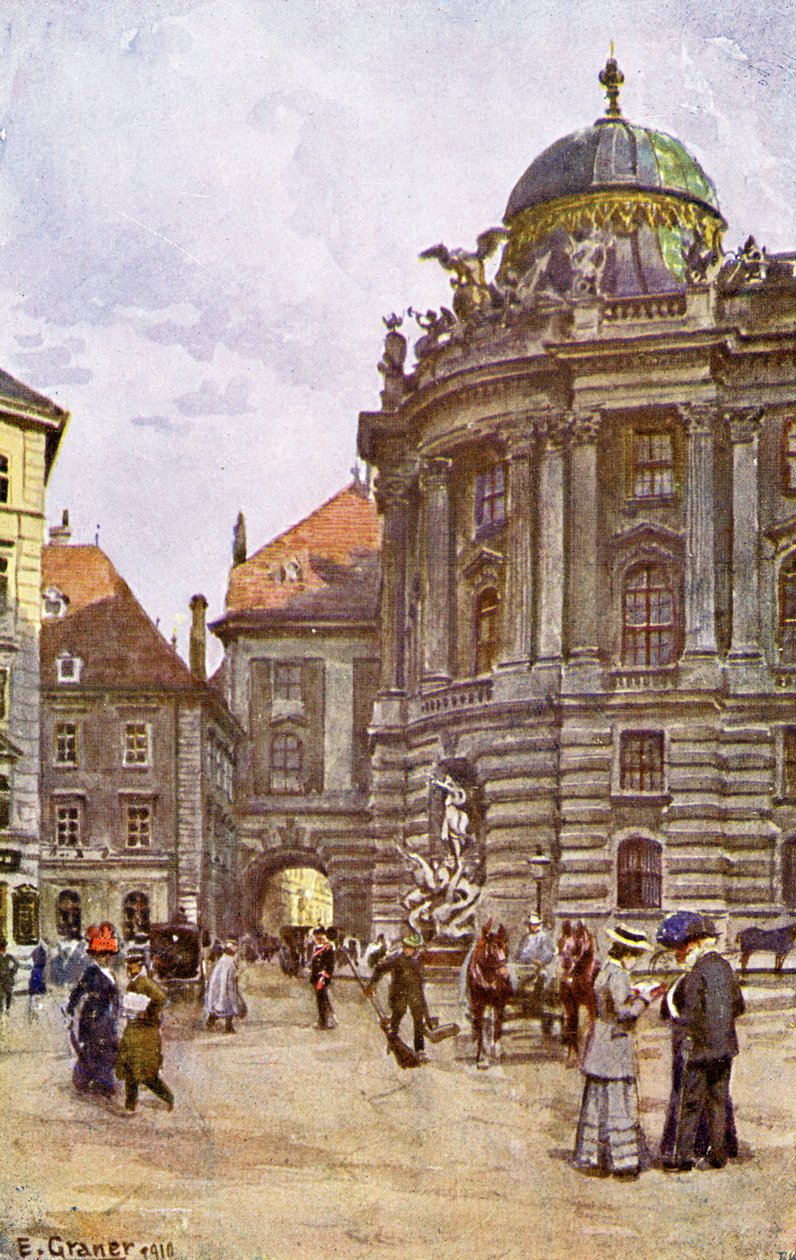 Michaelerplatz, Wien tekijältä Unbekannter Künstler