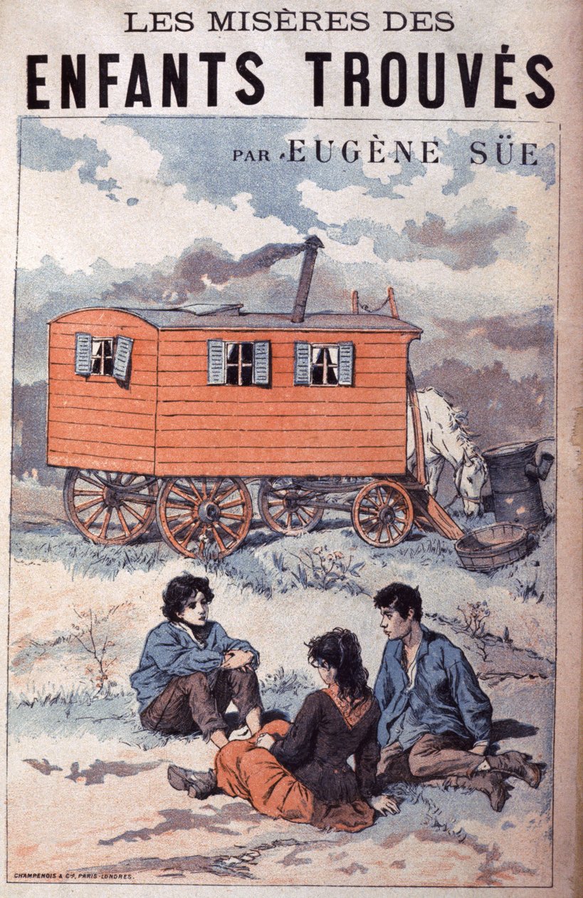 Löytölasten kurjuus, 1900-luvun alkupuoli (painokuva). tekijältä Unbekannter Künstler