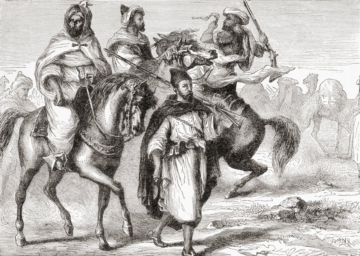 Maurit 1800-luvulla, Keith Johnstonin Afrikasta, julkaistu 1884 tekijältä Unknown
