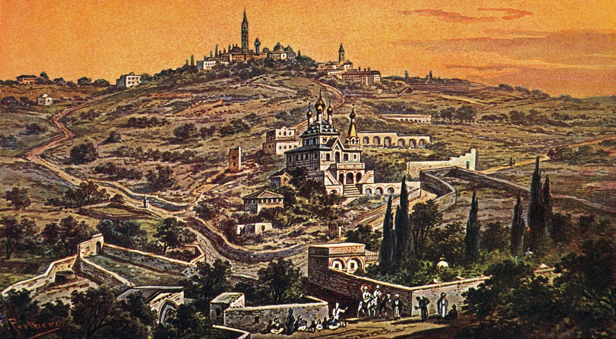 Öljymäki, Jerusalem - Raamattu tekijältä Unbekannter Künstler