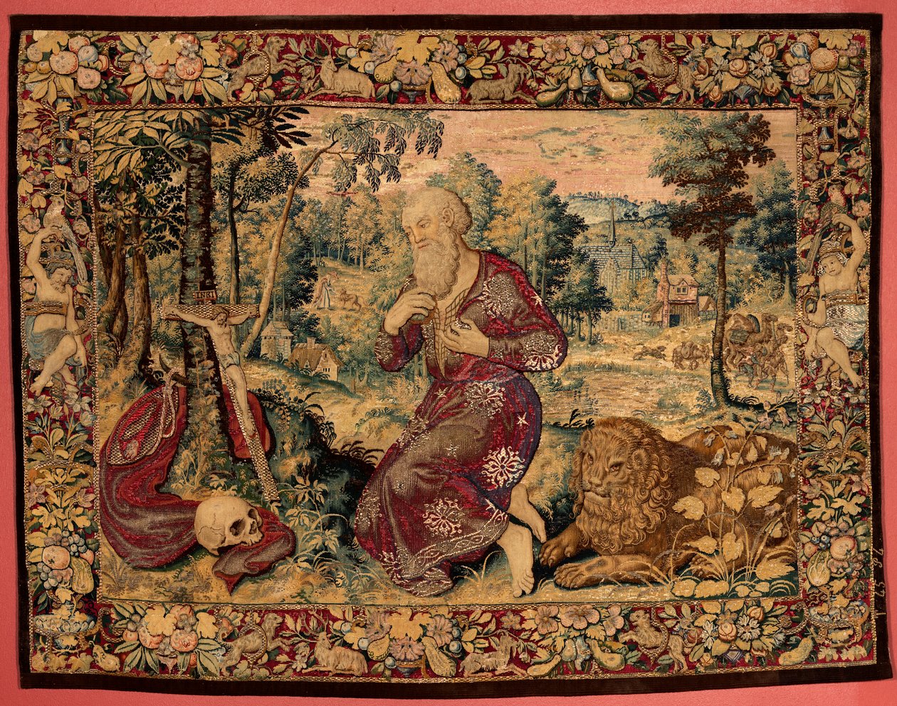 Museon kokoelmat. Flanderin kuvakudos. Saint Jerome (katuva Saint Jerome). tekijältä Alec Hunter