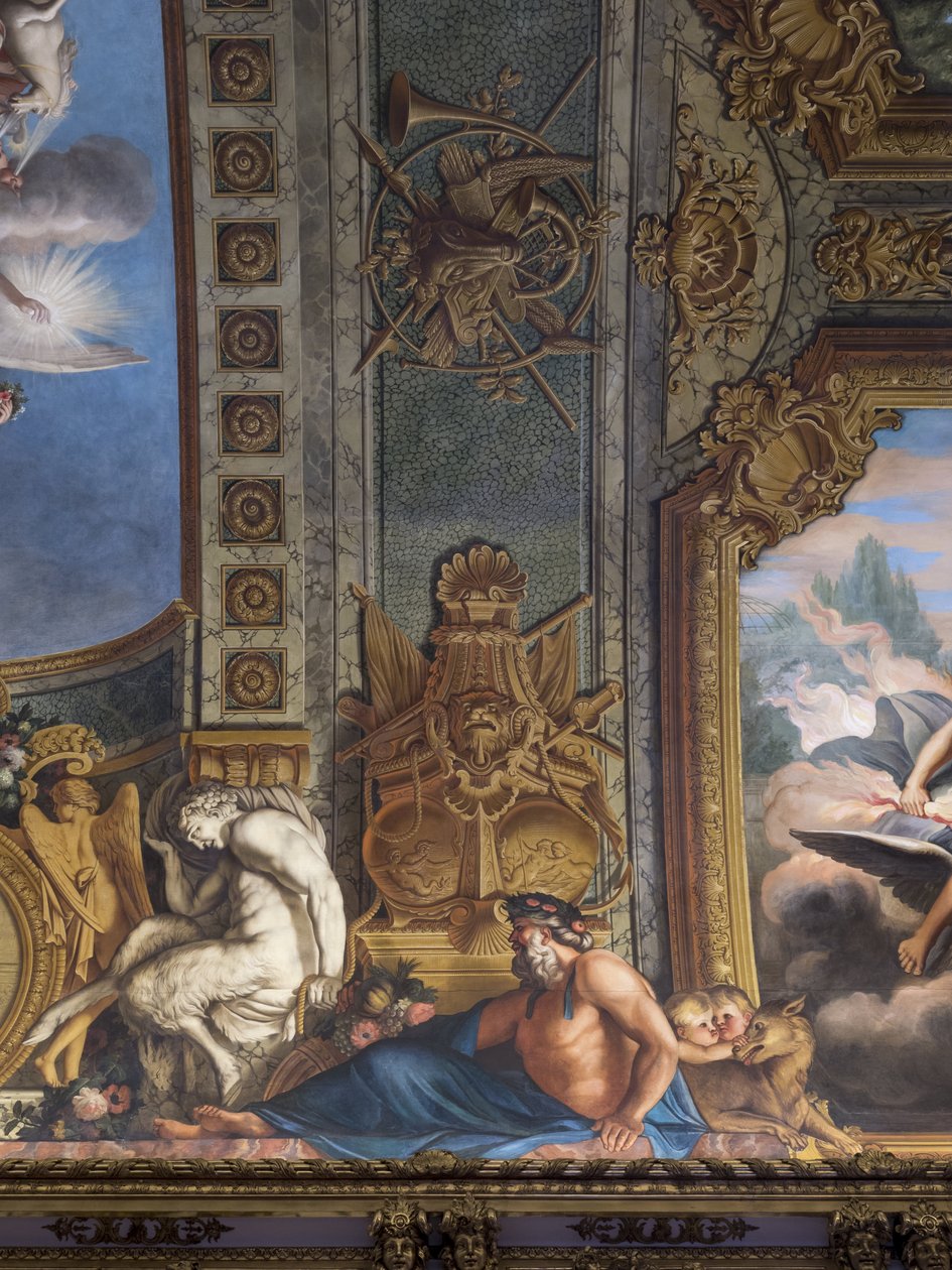 Mytologiset hahmot. François Perrierin (1594-1649) maalaama sisustus tekijältä Unbekannt