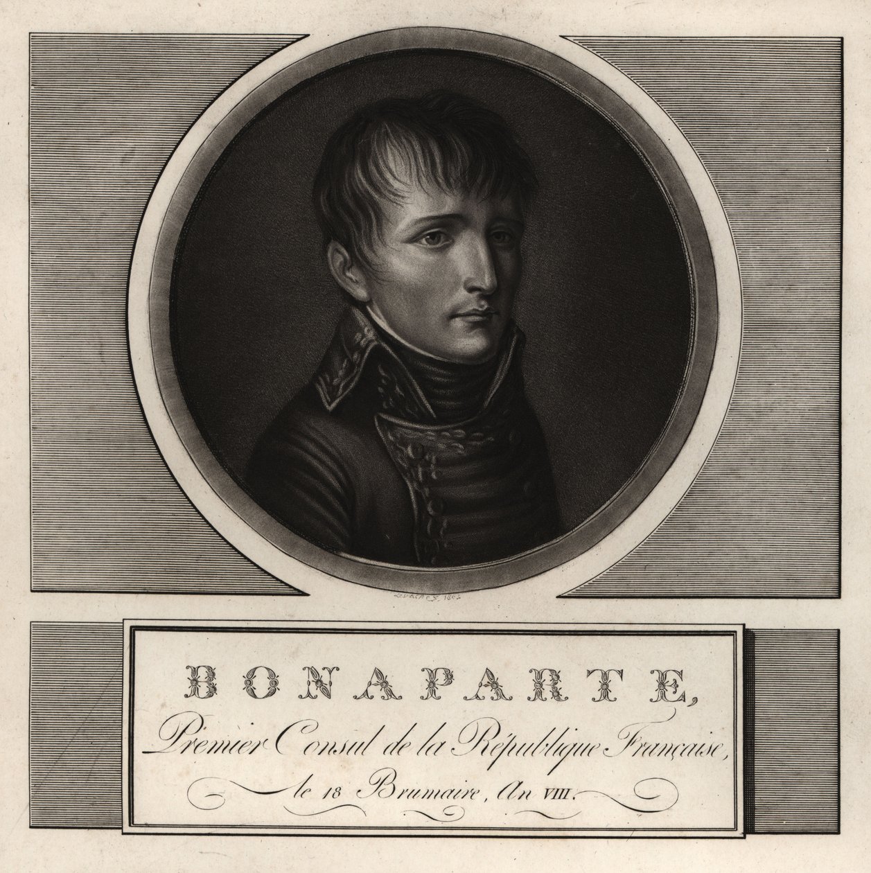 Napoleon Bonaparte, Ranskan tasavallan ensimmäinen konsuli, An VIII tekijältä Unbekannt