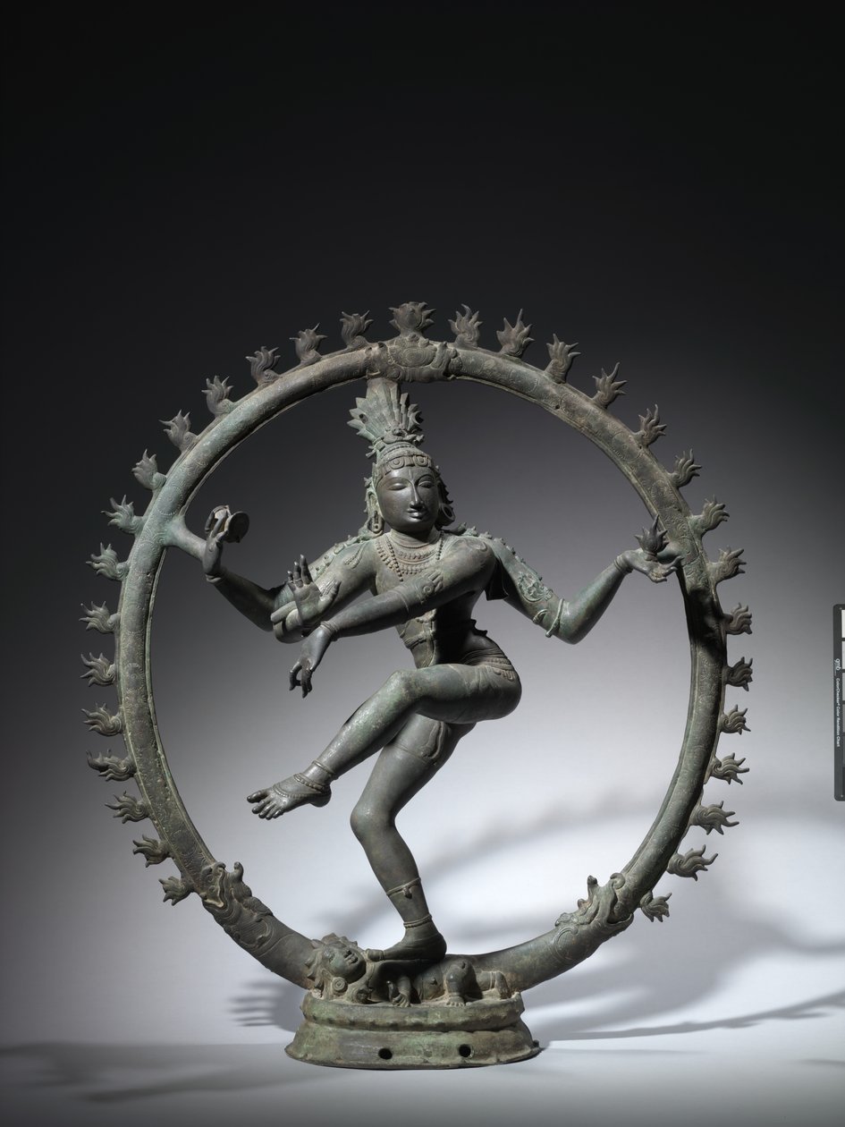 Nataraja, Shiva tanssin herrana, 1000-luku. Etelä-Intia, Tamil Nadu, Chola-kausi tekijältä Unbekannt