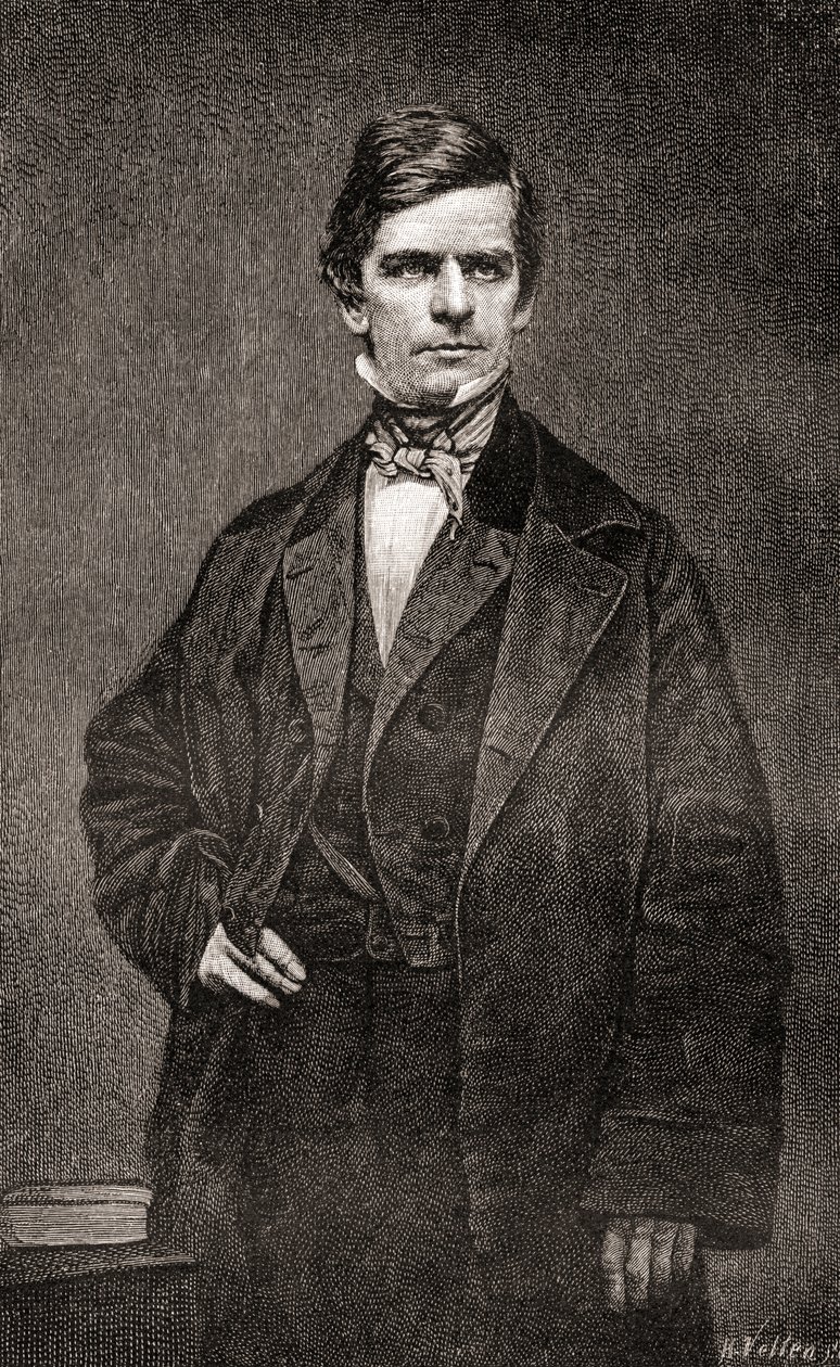 Nathaniel Prentice Banks, The Century Magazine, julkaistu 1887 (kaiverrus) tekijältä Unbekannt