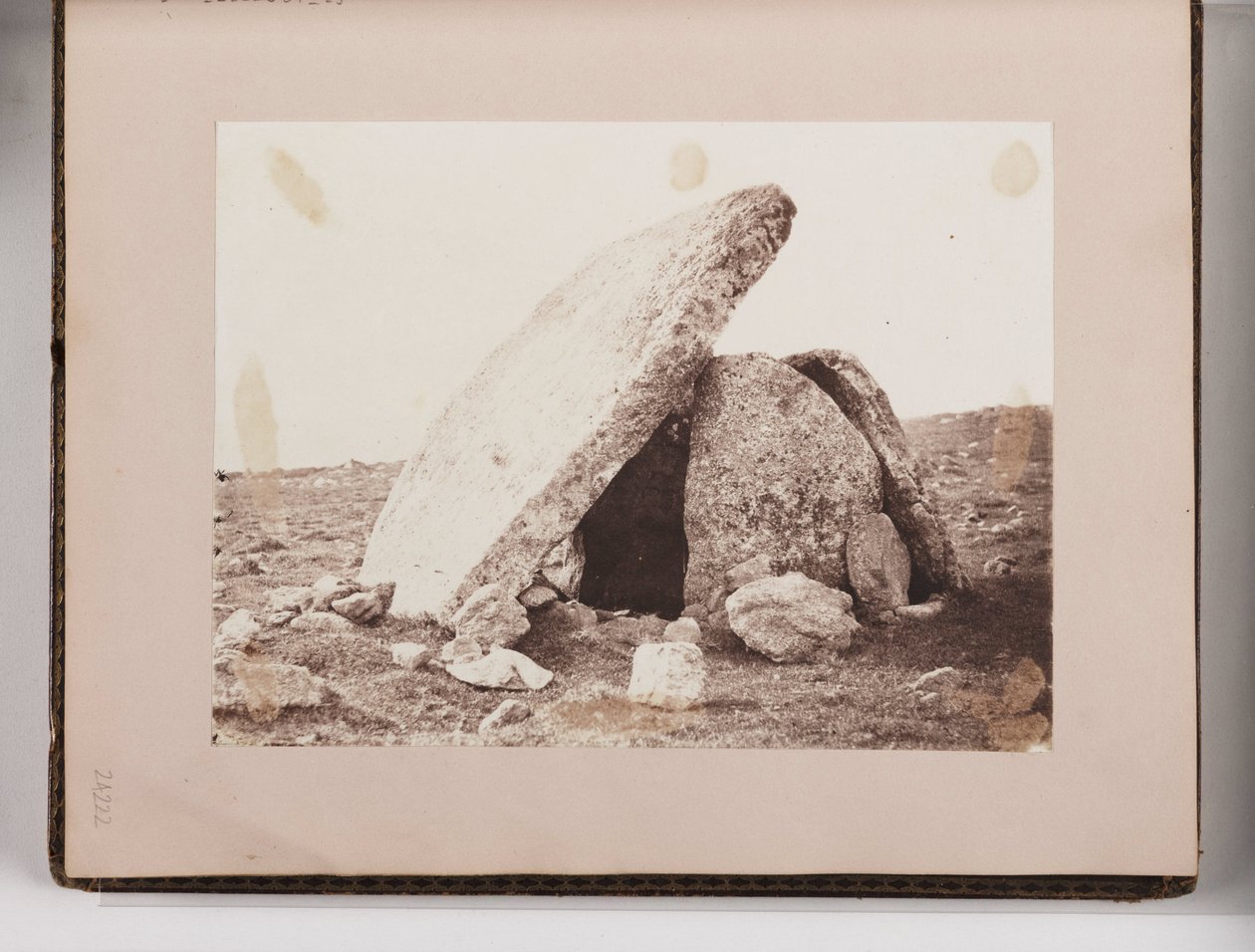 Neoliittinen monumentti, Wales, noin 1860-luku tekijältä Unbekannt