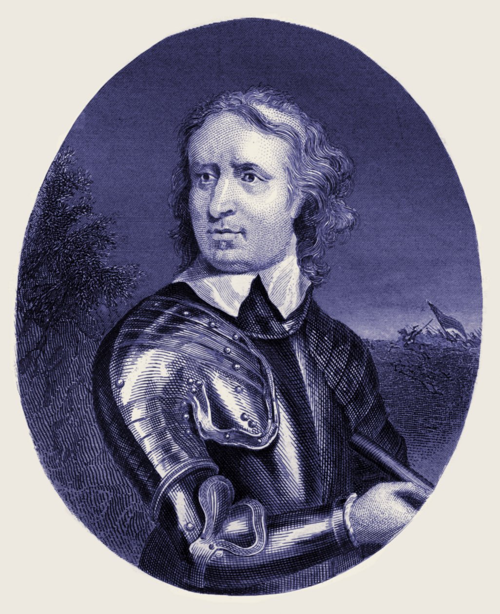 Oliver Cromwell tekijältä Unbekannter Künstler