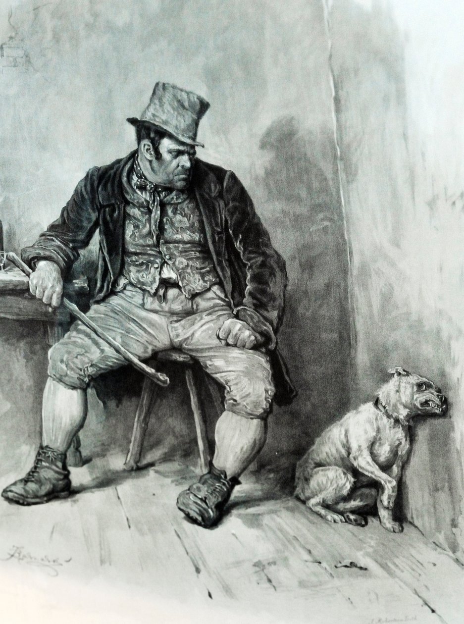 Oliver Twist, Charles Dickens - kuvitus tekijältä Unbekannter Künstler