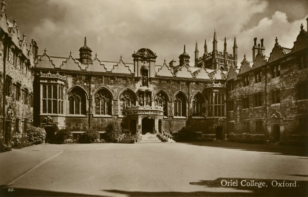 Oriel College, Oxford tekijältä Unbekannter Künstler