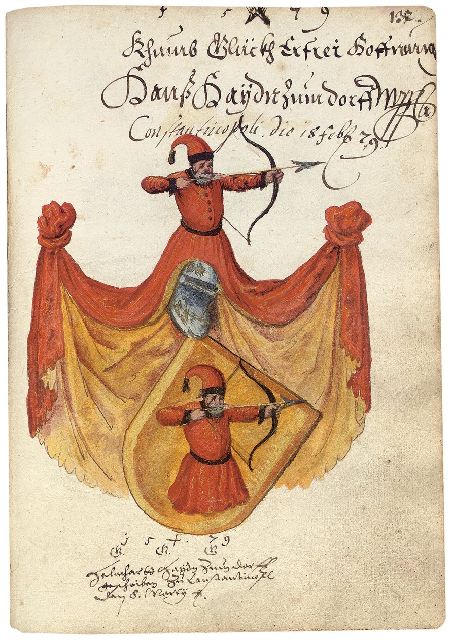 Sivu Salomon Schweigger von Sulzin, 1576-1608, Amicorum-albumilta tekijältä Unbekannt