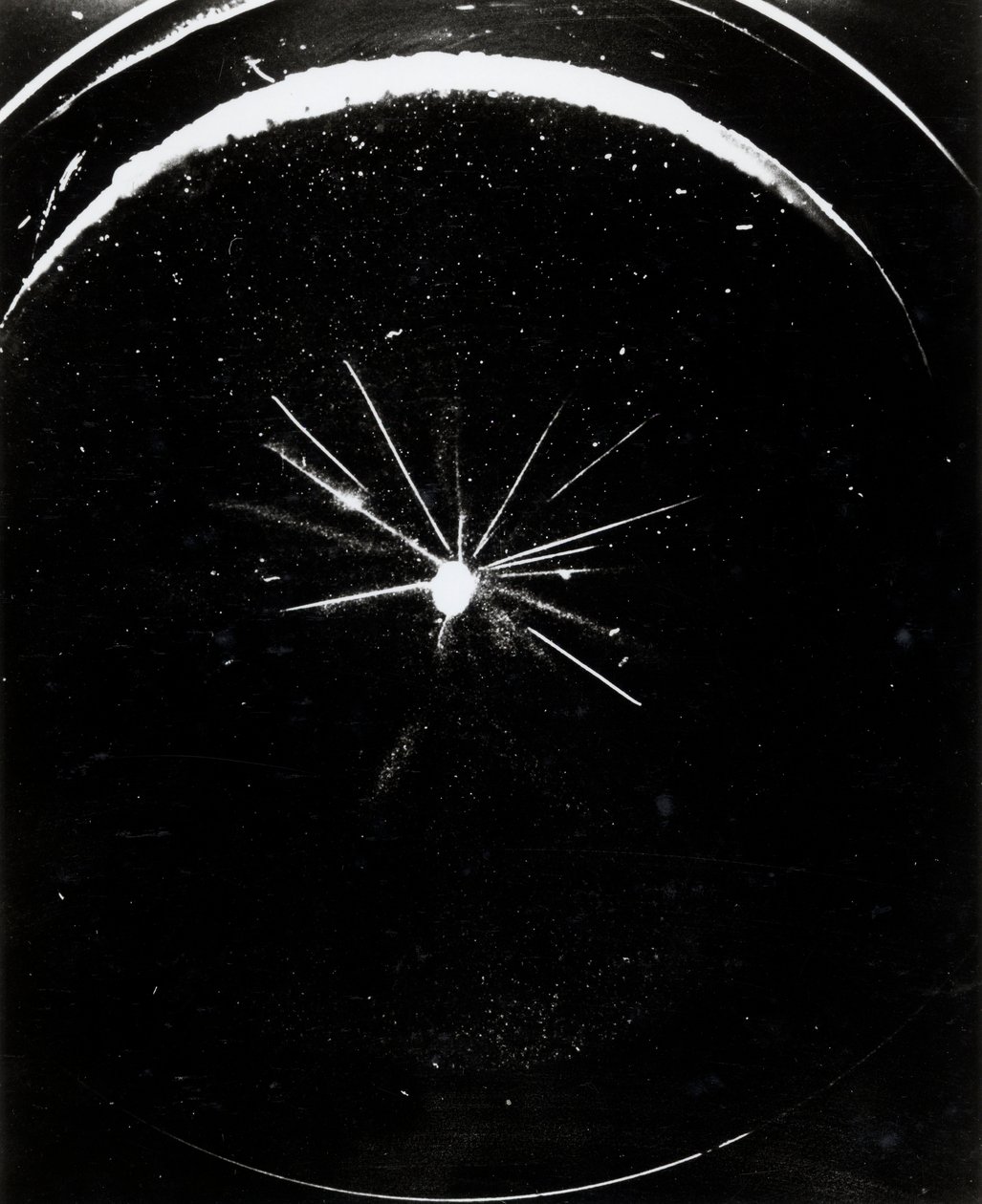 Particle Imaging, Cloud Chamber Tracks of alfa hiukkasia tekijältä Unbekannt