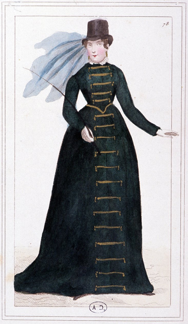 Pauline Bonaparte, noin 1810 (kaiverrus). tekijältä Unbekannter Künstler