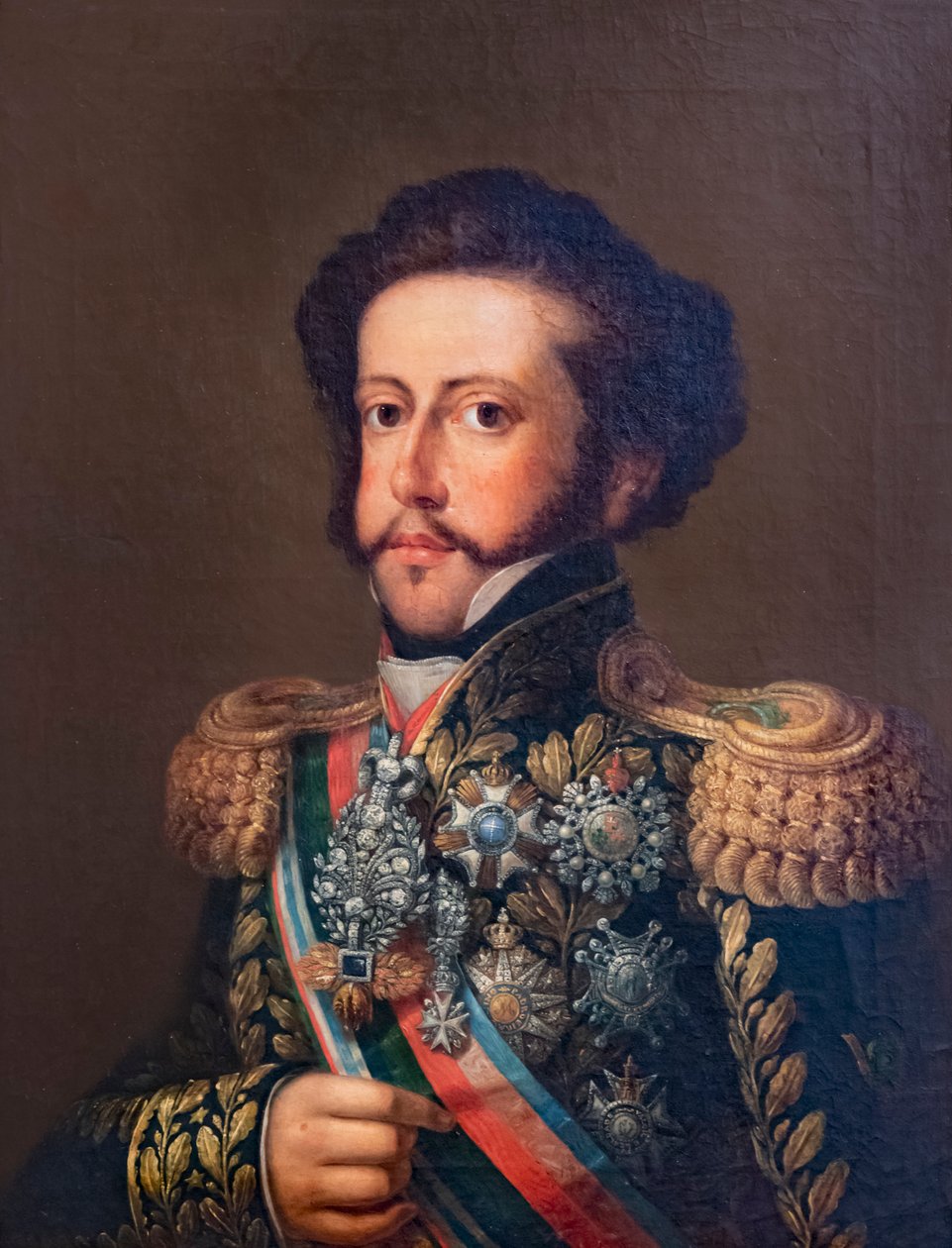 Brasilian Pedro I ja Portugalin IV. Muotokuva. tekijältä Alec Hunter