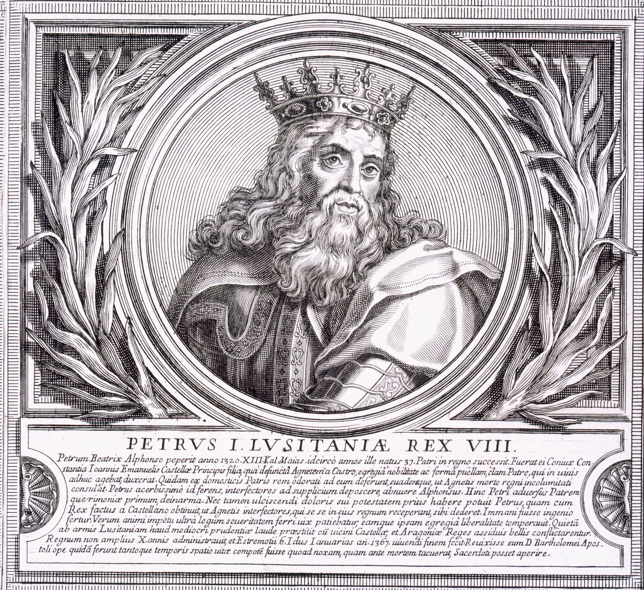 Portugalilainen Pedro I (litho) tekijältä Unbekannt