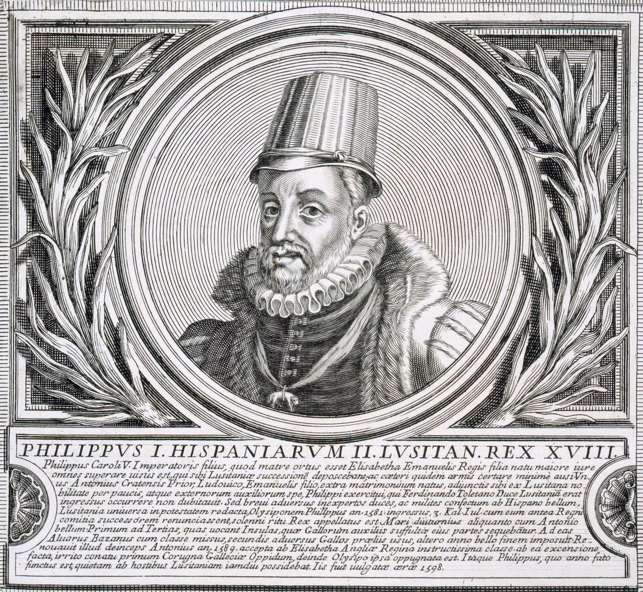 Philip I Portugalilainen (litho) tekijältä Unbekannt