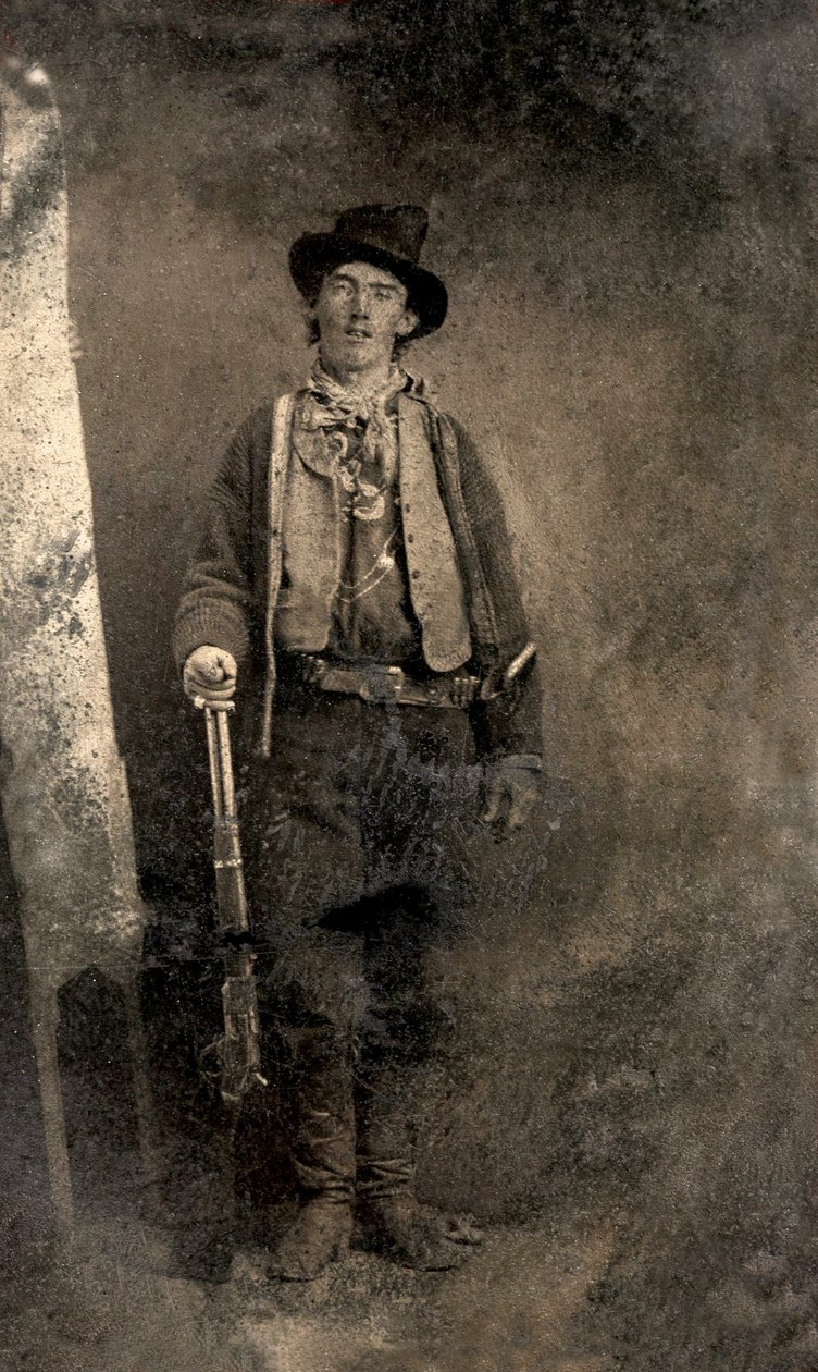 Muotokuva Billy the Kidistä, Fort Sumner. 1879 (kuva) tekijältä Juste Lisch