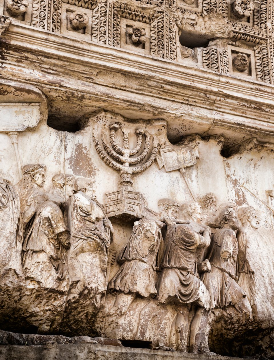 Kulkutaulu Tituksen kaarella, Forum Romanum, Rooma, Italia (m/v kuva) tekijältä Unbekannt
