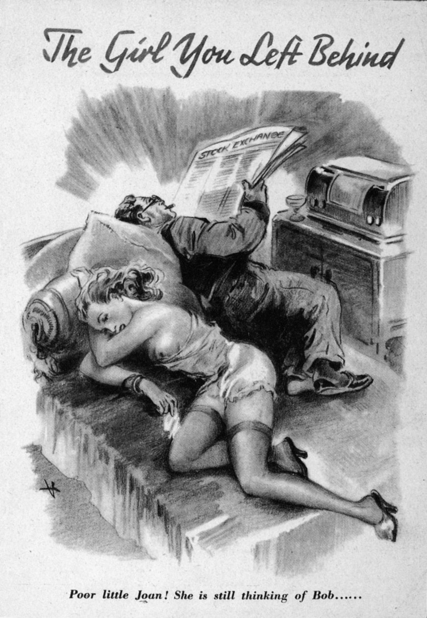 Propaganda. Tyttö jonka jätit taaksesi. 1941 tekijältä Unbekannt