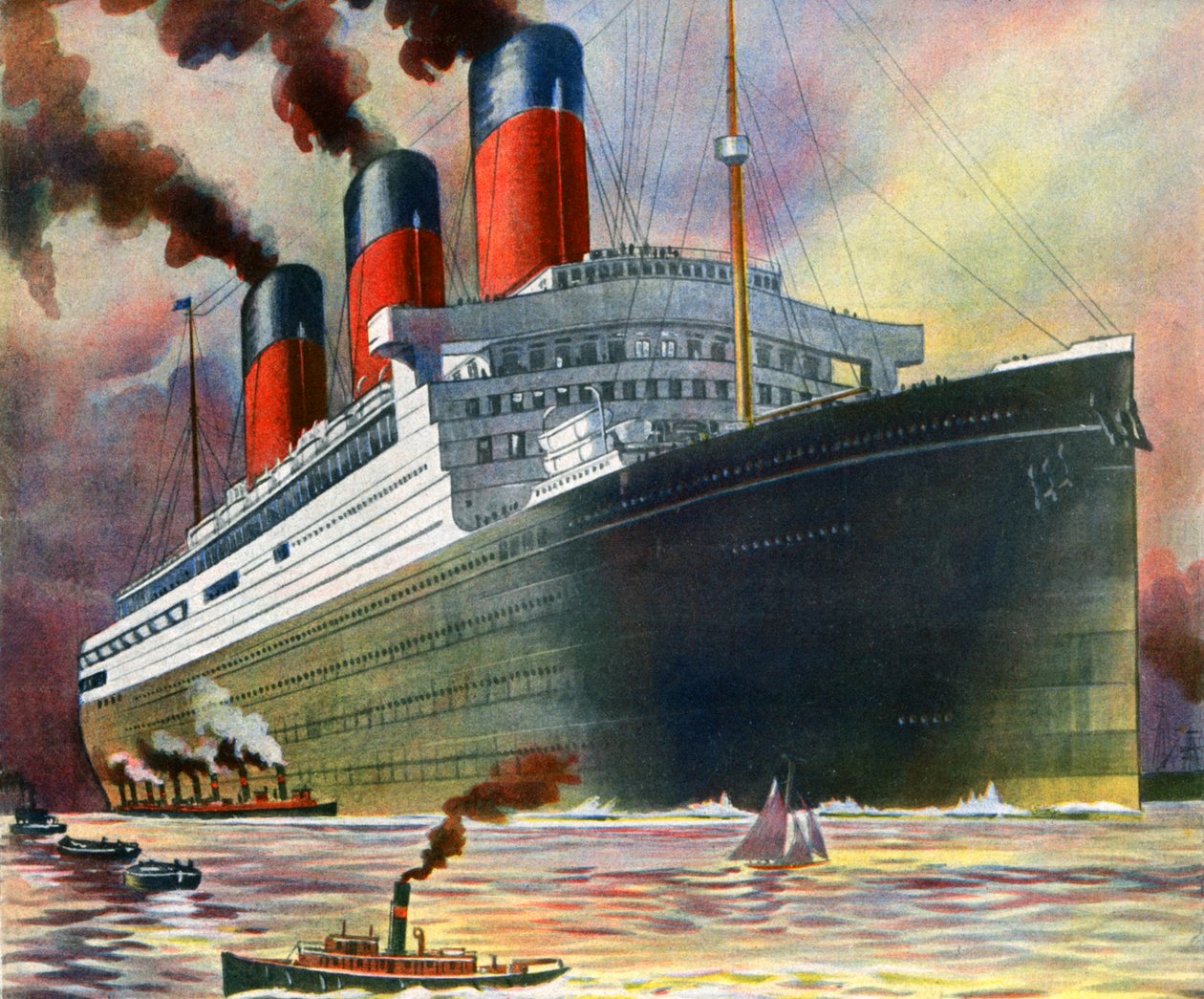 RMS Majestic tekijältä Unbekannter Künstler