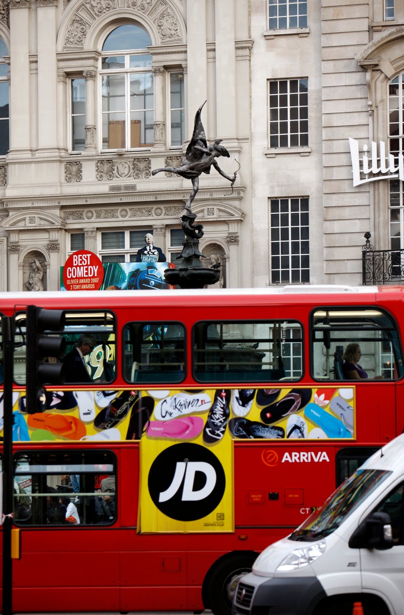Red London Bus, Piccadilly (kuva) tekijältä Unbekannt