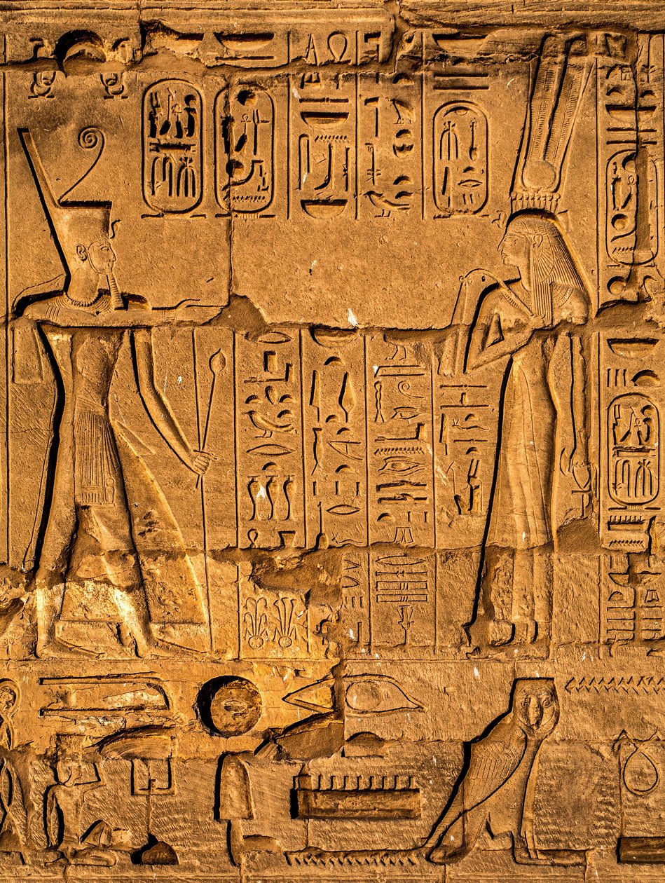 Alívio, Templo de Karnak, Luxor, Tebas, Egito, África (foto)finlandês tekijältä Unbekannter Künstler