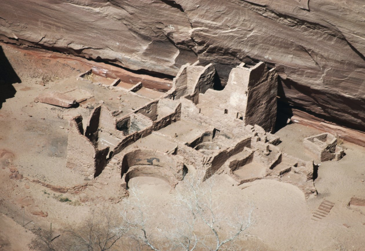 Antelope Housen jäänteet, Canyon de Chelly National Monument, Navajo Indian Reservation, Arizona, USA (kuva) tekijältä Benjamin Baud