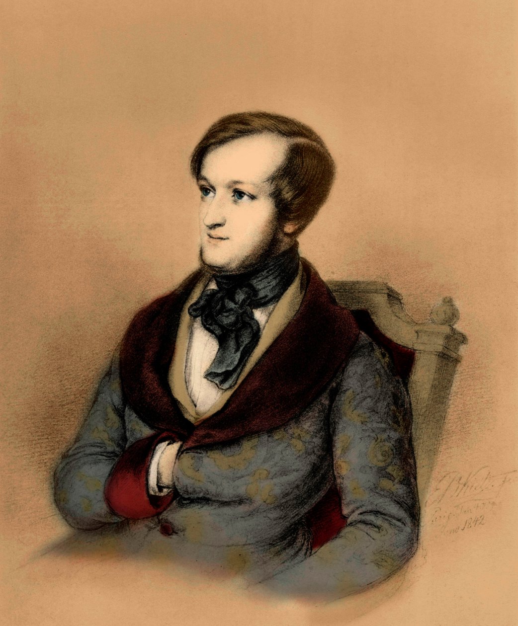 Richard Wagner em Parisfinnish tekijältä Unbekannter Künstler