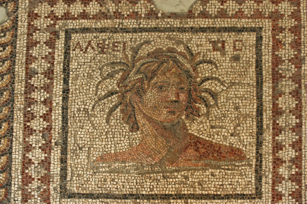 River Gods Mosaic, Daphne, Turkki tekijältä Unbekannt
