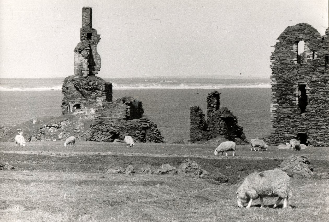 Linnan rauniot, Wick, Highlands (m/w kuva) tekijältä Unbekannt