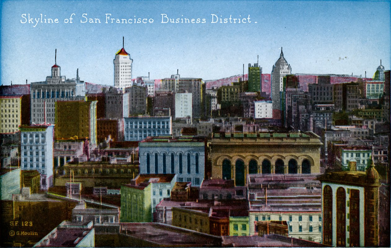 San Francisco: San Francisco: Business District tekijältä Unbekannter Künstler