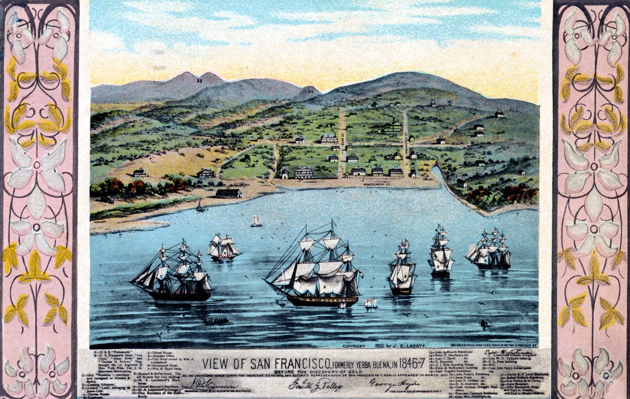San Francisco Kalifornia tekijältä Unbekannter Künstler