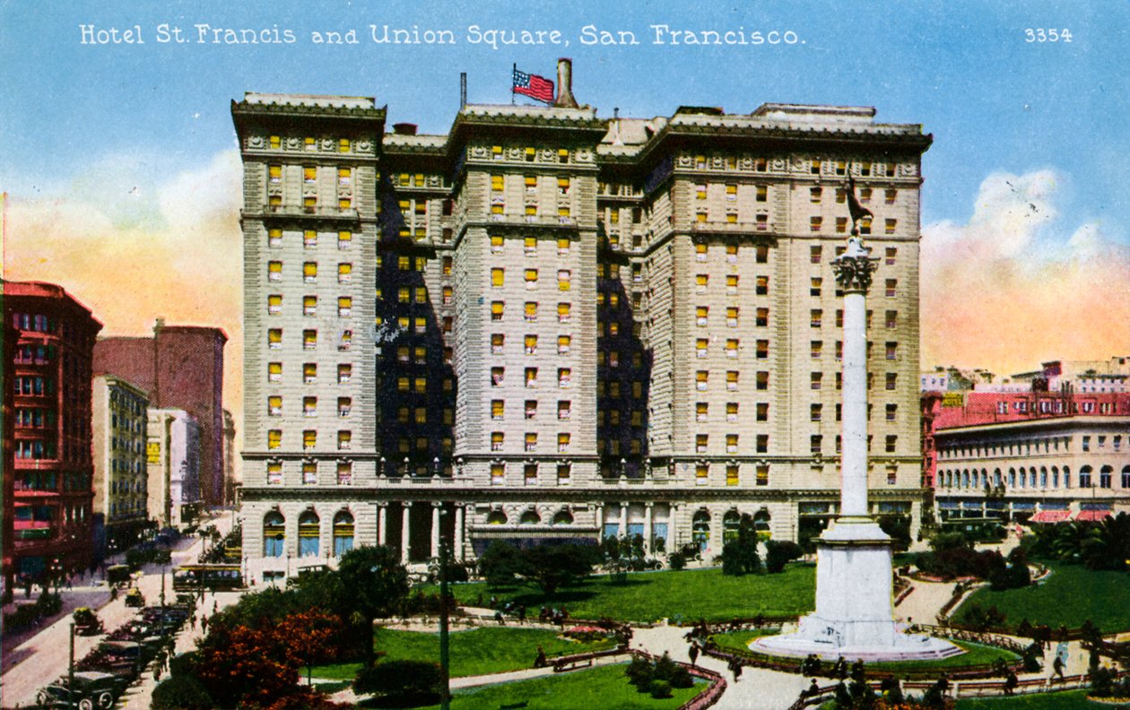 San Francisco: Francis ja Union Square tekijältä Unbekannter Künstler