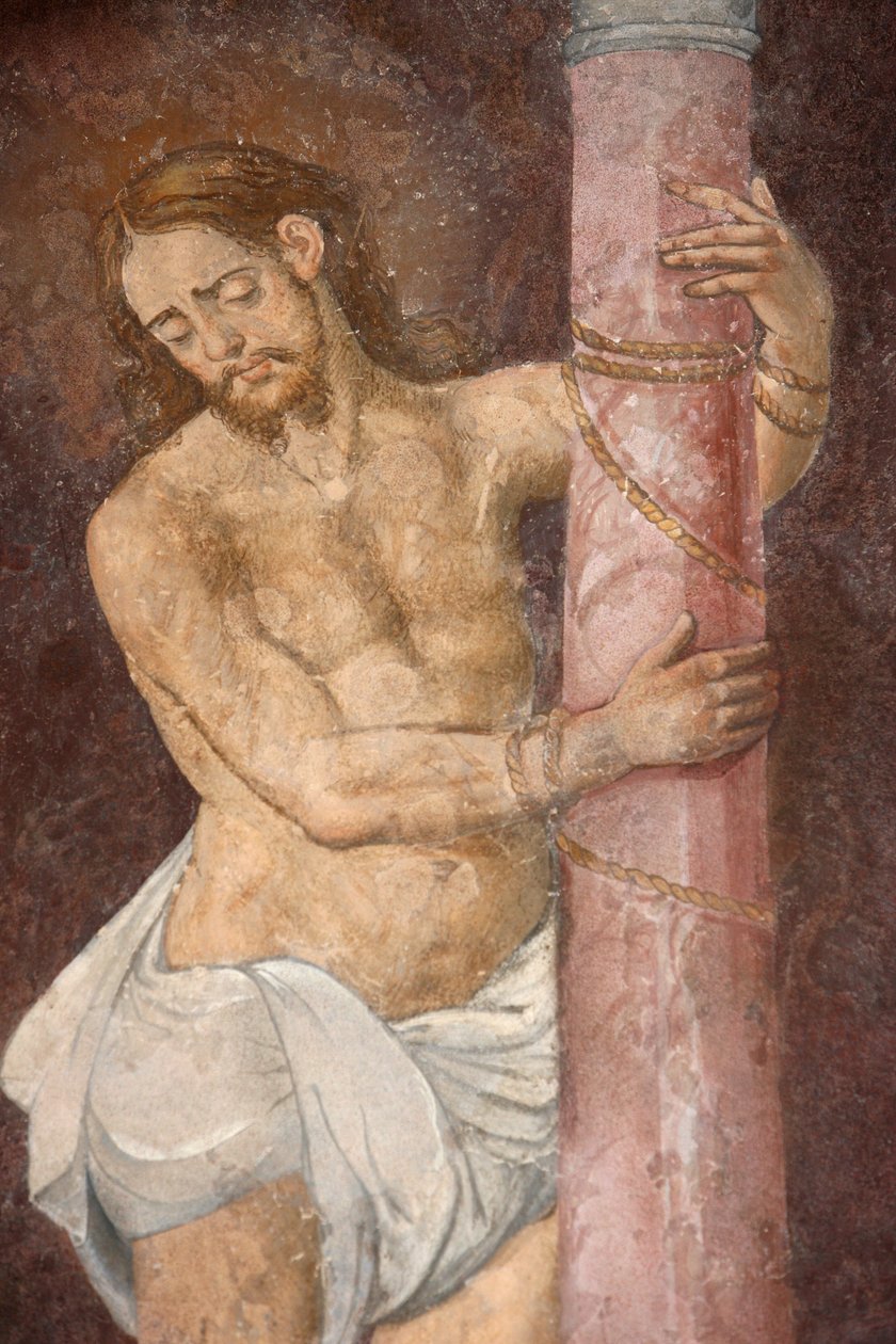San Jeronimon kirkko. Sitoutunut Christ Madrid Espanja tekijältä Unbekannt