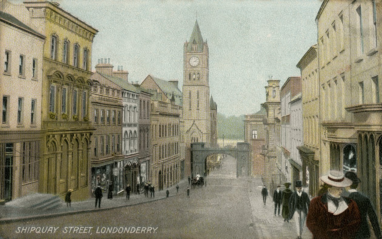Shipquay Street, Londonderry tekijältä Unbekannter Künstler