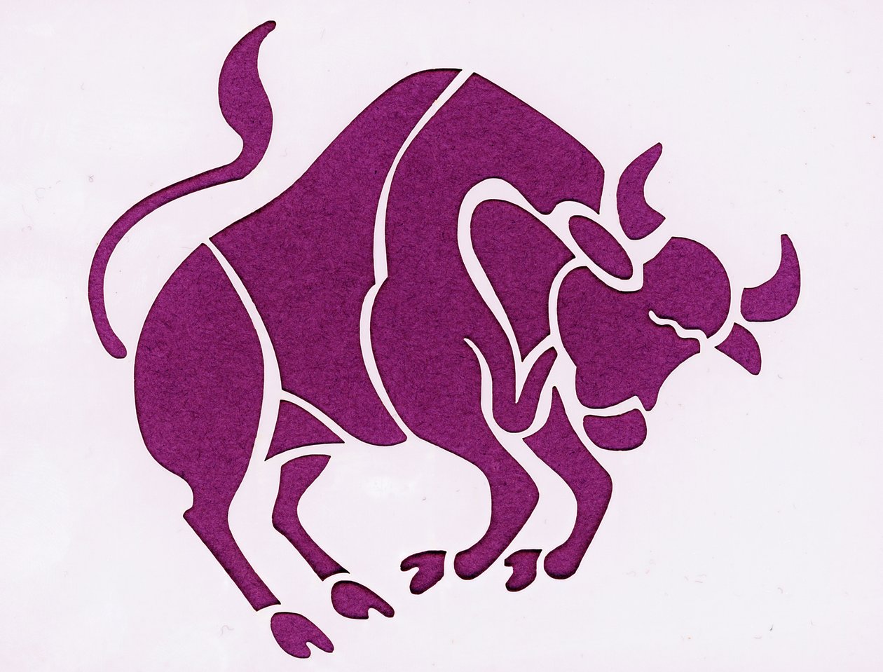 Signo do zodíaco: o touro (Signo astrológico: touro) Coleção particularfinlandês tekijältä Unbekannter Künstler