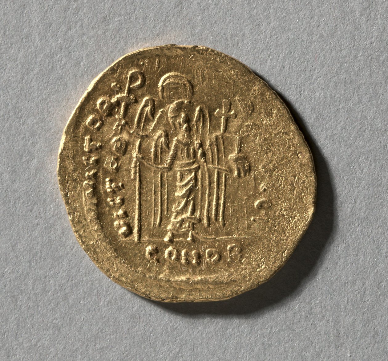 Solidus Maurice Tiberiuksesta, 583-602 tekijältä Unbekannt