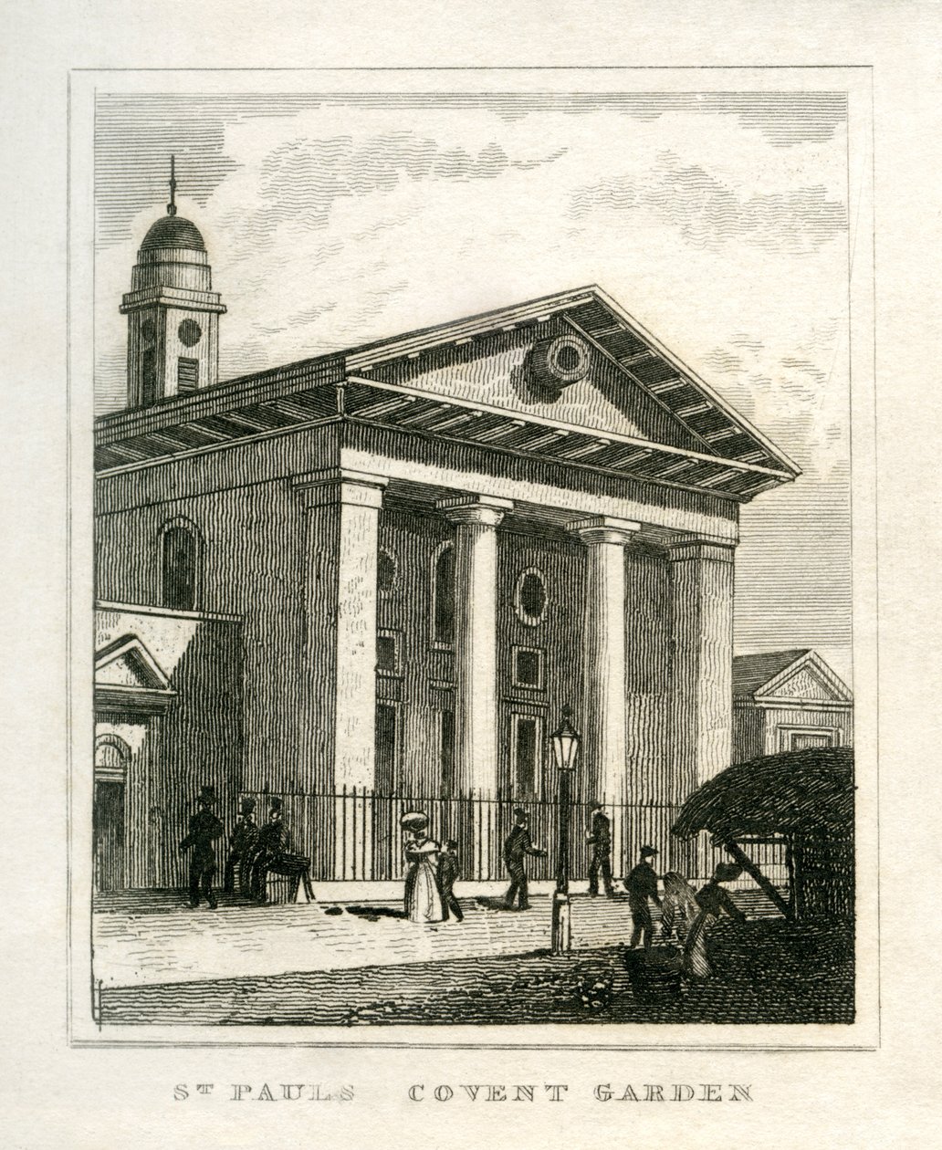 St Paulin Covent Garden tekijältä Unbekannt