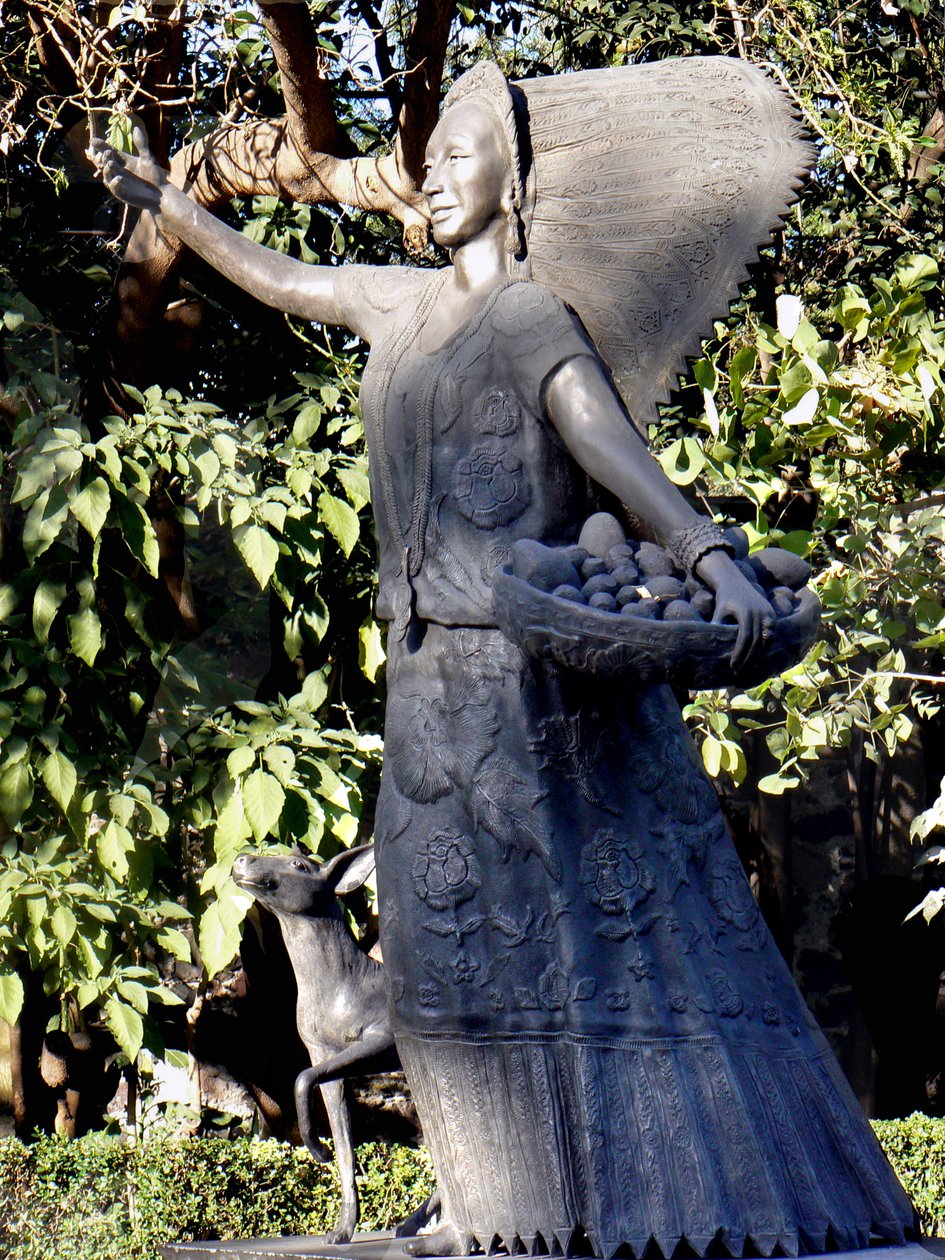 Dolores Olmedon patsas (pronssi0 tekijältä Unbekannt